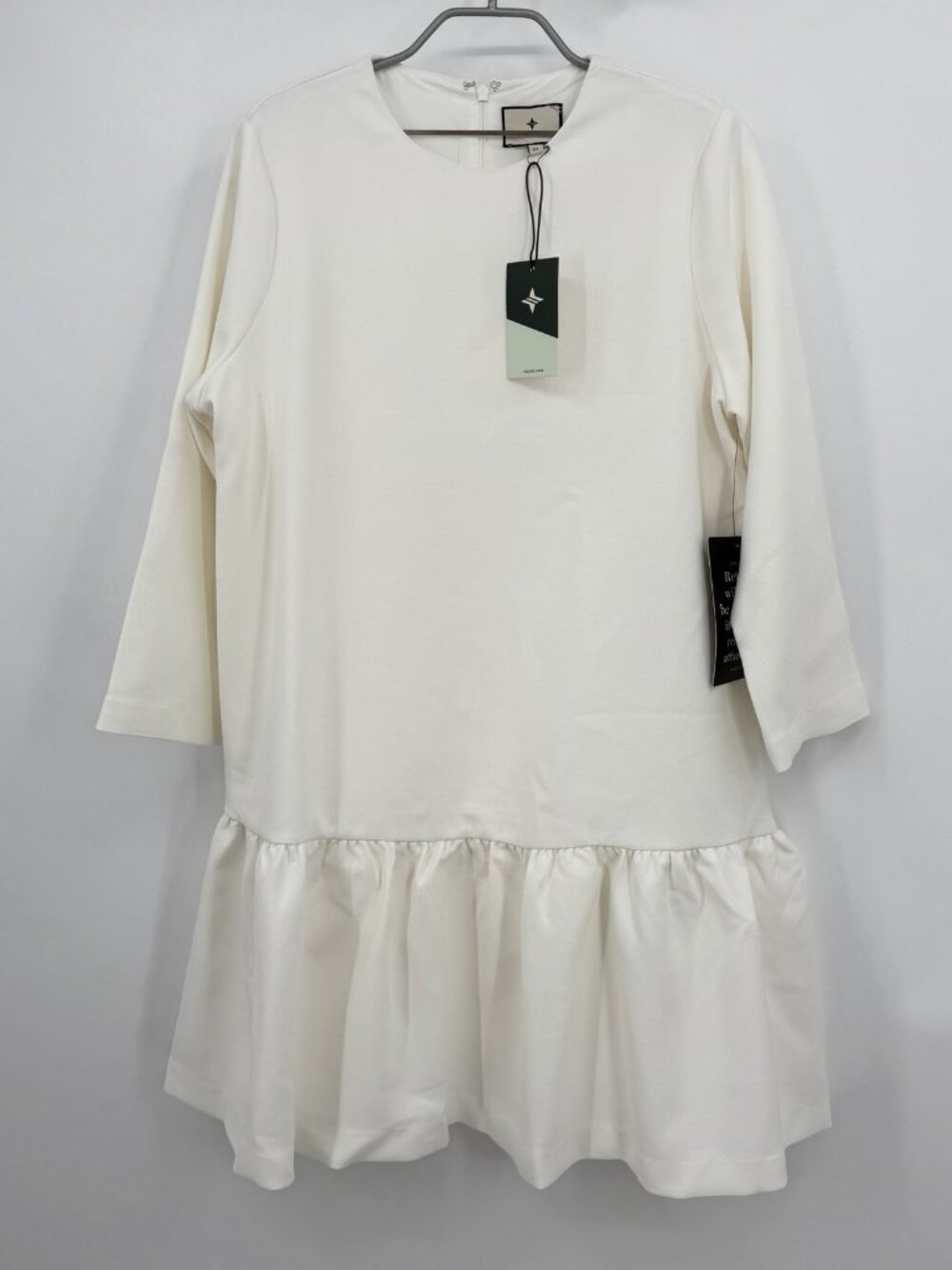 Tuckernuck White Pierce Dress size XL Women's Drop Waist Mini NWT